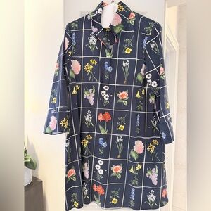 Tuckernuck Floral Popover Shirt Dress